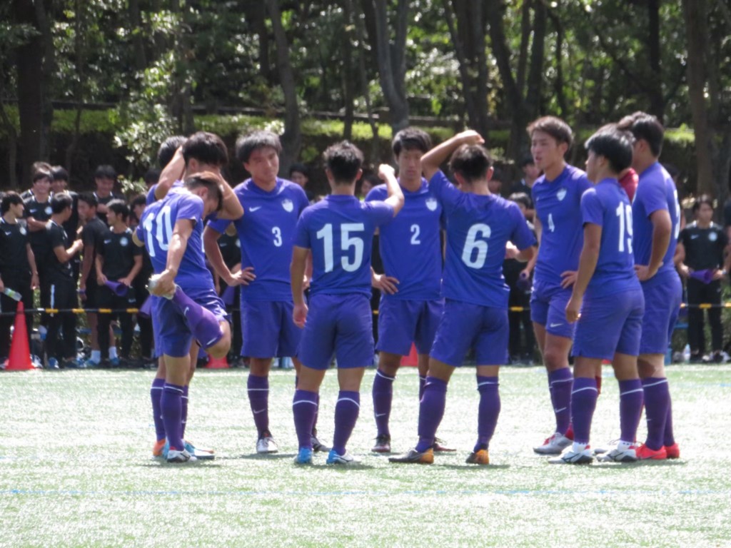 関東大学サッカーリーグ第14節vs青山学院大学