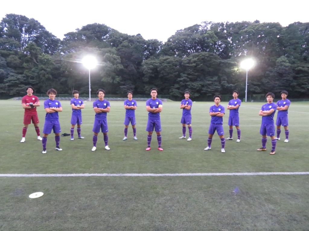 関東大学サッカーリーグ第11節vs東洋大学